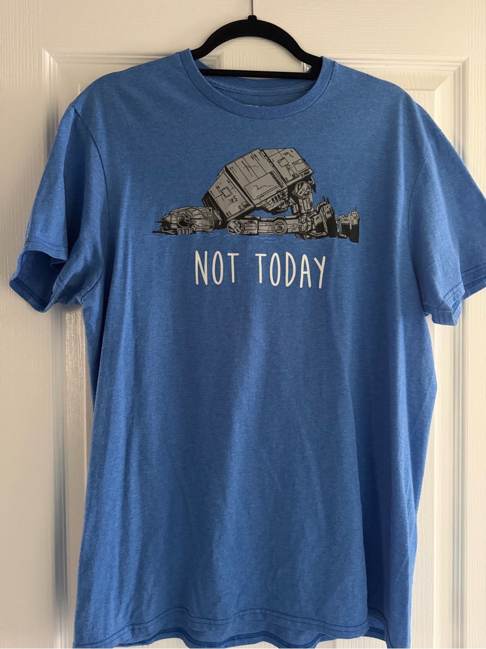Star Wars Blue 'Not Today' AT-AT Graphic Tee